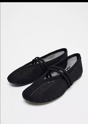36 Beden siyah Renk Siyah Minimalist Stiletto Topuklu Kadın Babet