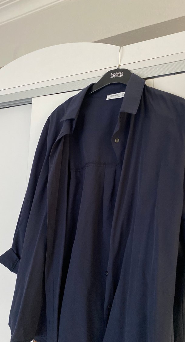 Lacivert Kadın  Gömlek - Görsel 3