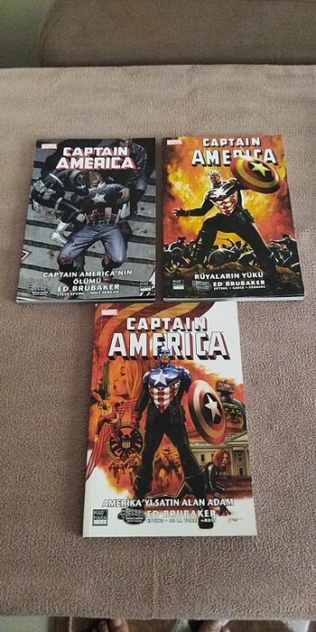  Beden Captain America - 6 Cilt Takım - Ed Brubaker