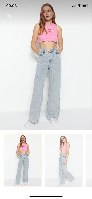 Trendyol & Milla Gri jeans