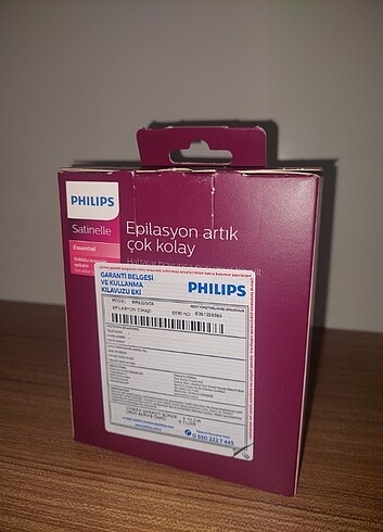 Philips Philips Satinelle Essential Epilatör bre225/05