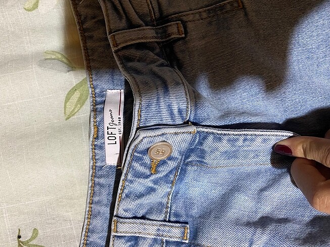 Loft bol paça kot pantolon