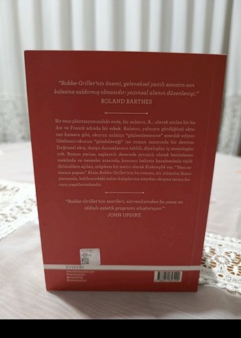 Kıskançlık - Alain Robbe-Grillet - Görsel 2