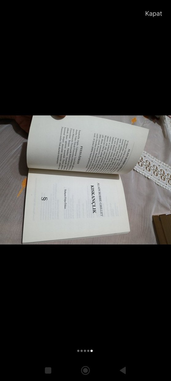 Kıskançlık - Alain Robbe-Grillet - Görsel 5