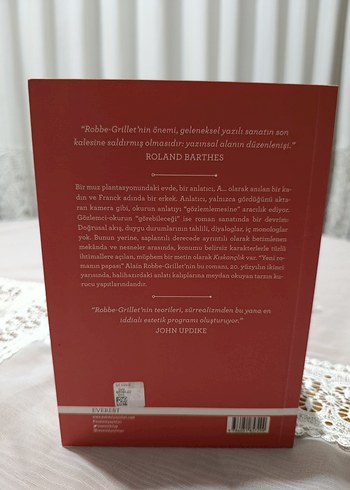  Beden Renk Kıskançlık - Alain Robbe-Grillet