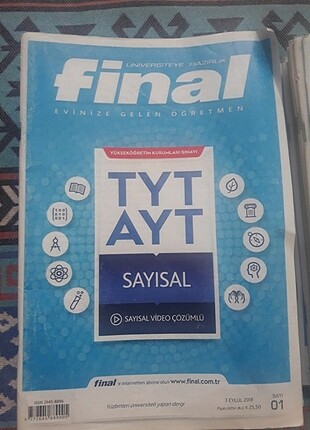 TYT AYT FİNAL YAYINLARI DERGİLERİ 