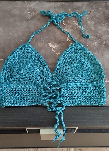Diğer Crop Bustiyer bikini üstü