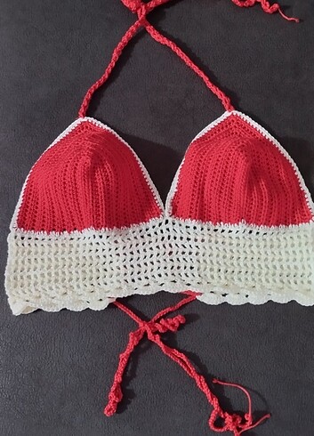 Diğer Crop Bustiyer bikini üstü