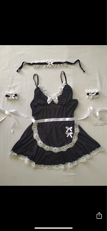 Maid cosplay set