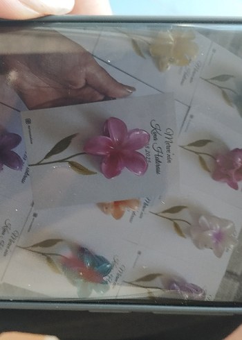 Pastel Renkli Çiçek Saç Aksesuarları