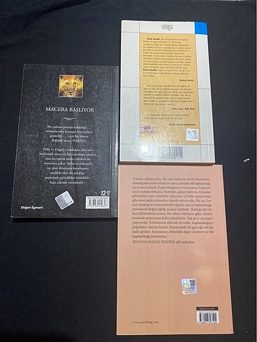  3 adet kitap merak edenlere 120 lira