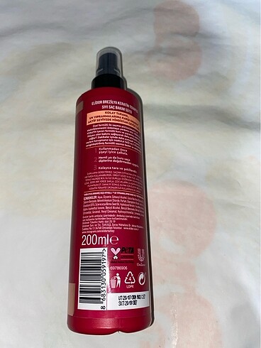 Elidor keratinli saç bakım sütü - Görsel 2