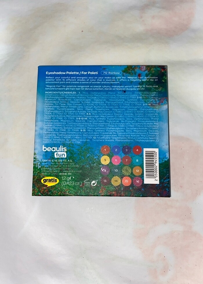 Beaulis far paleti - Görsel 2