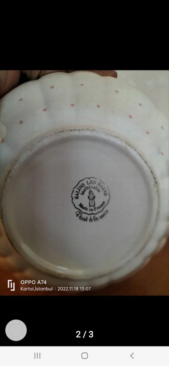 Fransiz El Boyama Kase Orjinal - Görsel 2