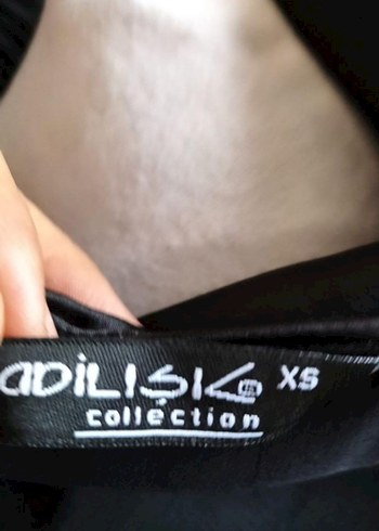 Adil Işık Uzun Siyah Kadın Sabahlık - Görsel 4