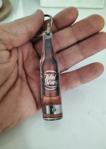 Retro Renkli Vintage Tekel Şişe Anahtarlık Kolleksiyonluk. - Görsel 2