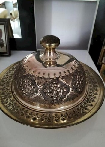 Elişi Bakır Kapaklı Şekerlik - Görsel 3