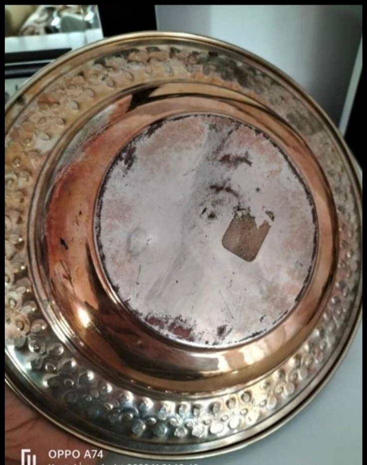 Elişi Bakır Kapaklı Şekerlik - Görsel 4