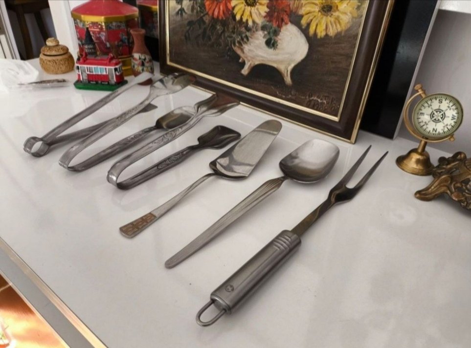 Yemek Servis Seti SAĞDAN 3. SATILDI. Diğerleri sorunsuz... - Görsel 2