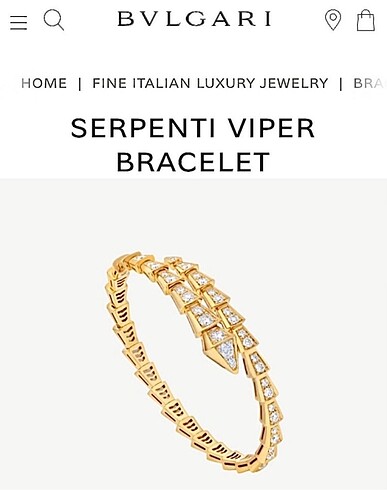 Bvlgari Serpenti Viper Bileklik