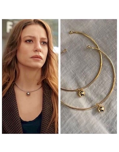 Marka Tasarım Çelik Choker Kolye