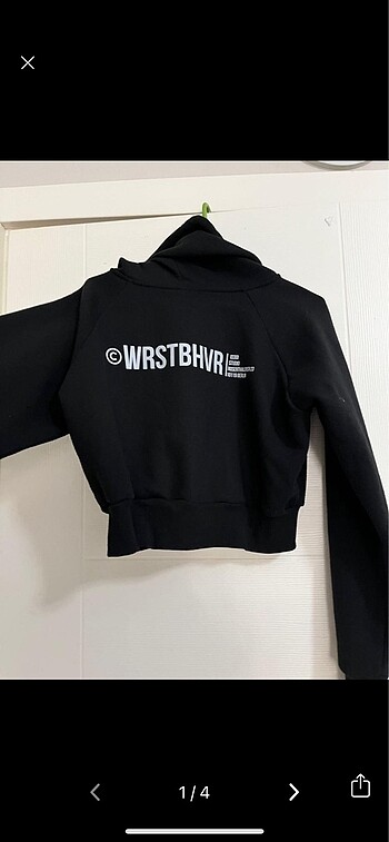 Crop ceket