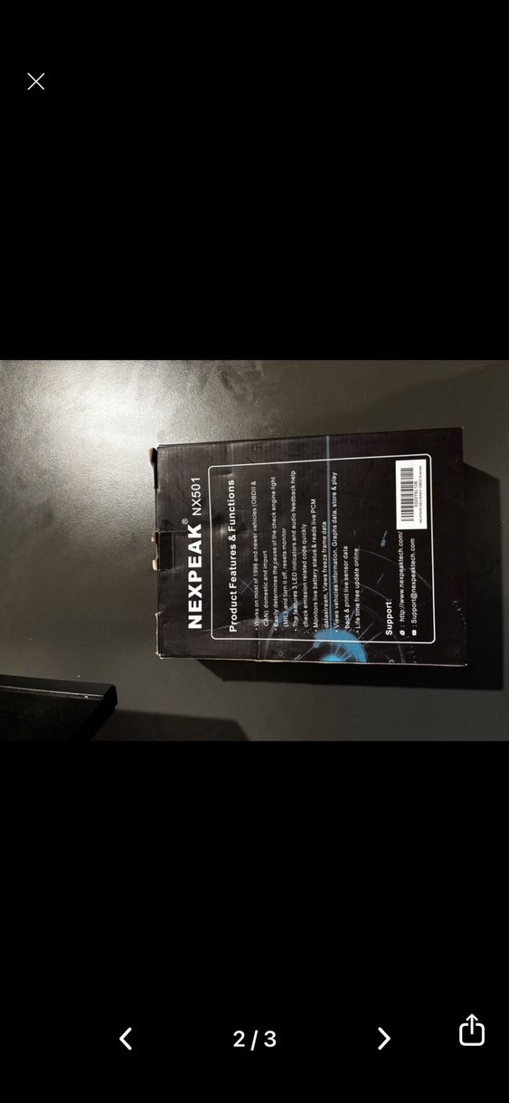 NEXPEAK NX501 Araç Arıza Tespit Cihazı - Görsel 2