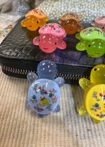 Renkli Mini kaplumbağa magnet - Görsel 4