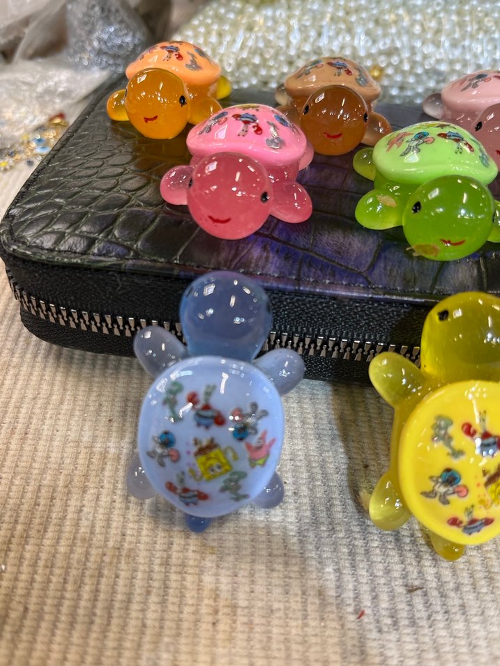 Renkli Mini kaplumbağa magnet - Görsel 4