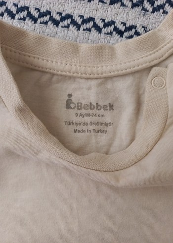 Gri Çizgili Erkek Çocuk Keten Tulum - Görsel 5