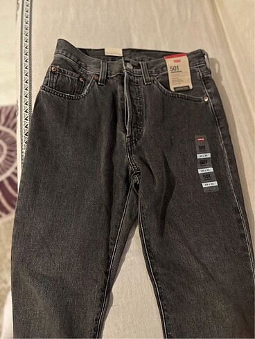 26 Beden siyah Renk levis 501 jean pantolon siyah