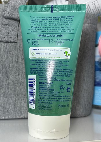 Nivea Derma Skin Clear Peeling - Görsel 2