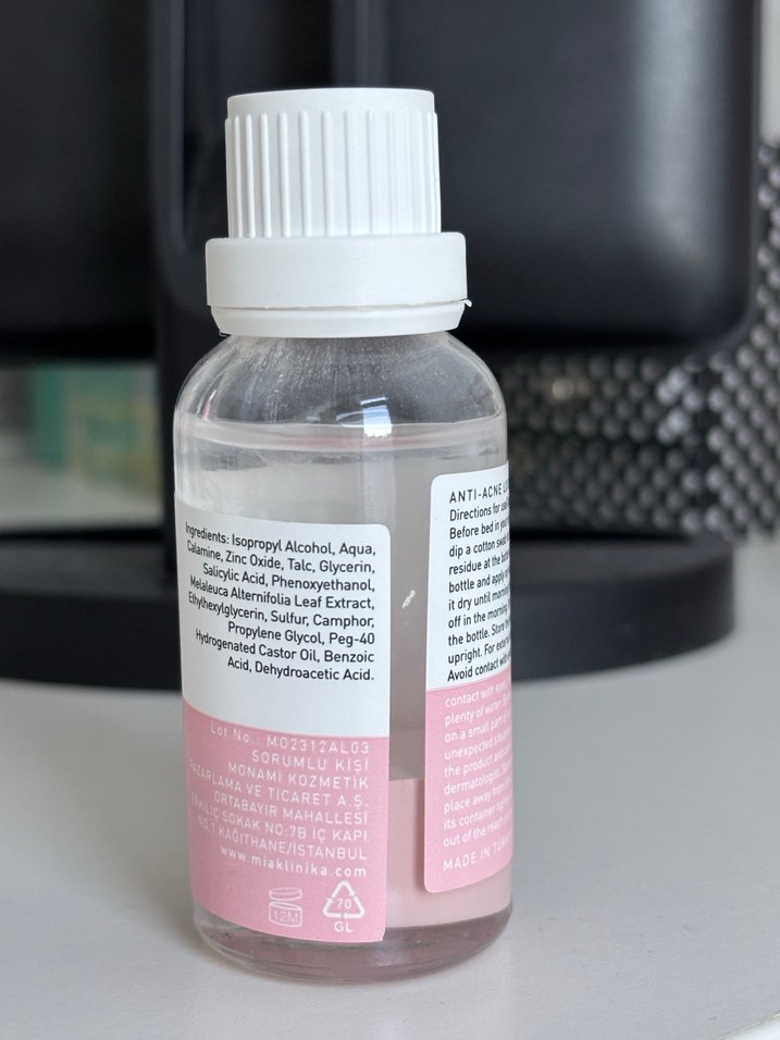 Mia Klinika Anti-Akne Losyon 30 ml - Görsel 2
