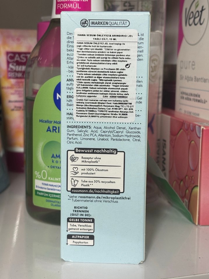 ISANA SOS Sivilce Kurutucu Jel - Görsel 2