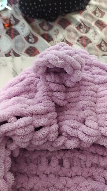 Diğer Kulaklı puffy bereli atkı