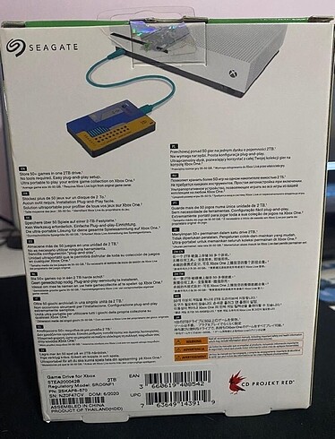 Seagate Cyberpunk limited edition xbox harddisk