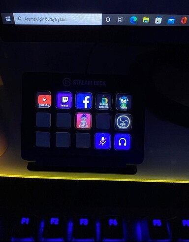  Beden Renk Stream deck yayın kontrolcüsü