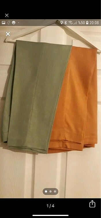 Yazlık keten pantolonlar