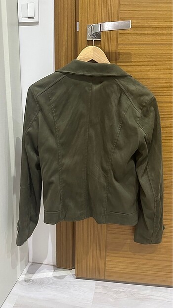 38 Beden Haki biker ceket