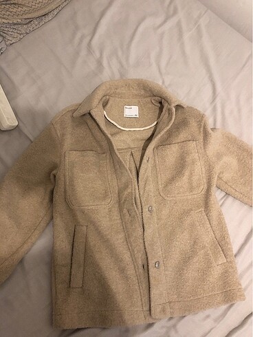 Bershka bej mont/ceket