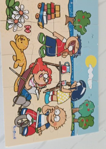 Renkli Çocuk Puzzle'ı