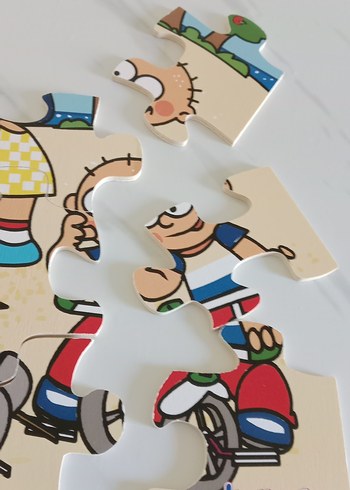 Diğer Renkli Çocuk Puzzle'ı