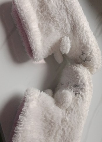 Kız Çocuk Pembe Sıcak Ev Terliği - Görsel 5