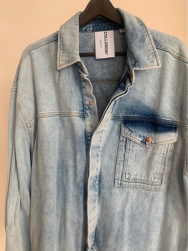 l Beden Kot ceket oversize