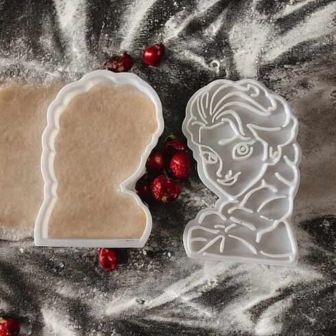 Frozen Elsa Kurabiye Kalıbı