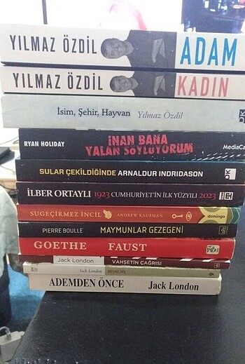 Toplu Kitap Satışı / Çeşitli Kitaplar