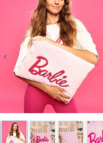 Barbie kırlent yastık