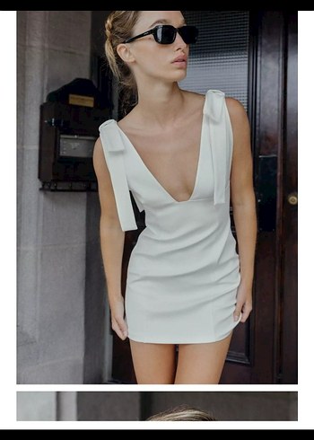 Zara fiyonklu kısa elbise zara şık