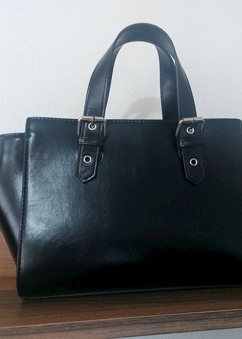  Beden Bershka kadın tote suni deri çanta