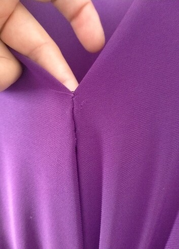 Kadın mor elbise - Görsel 6